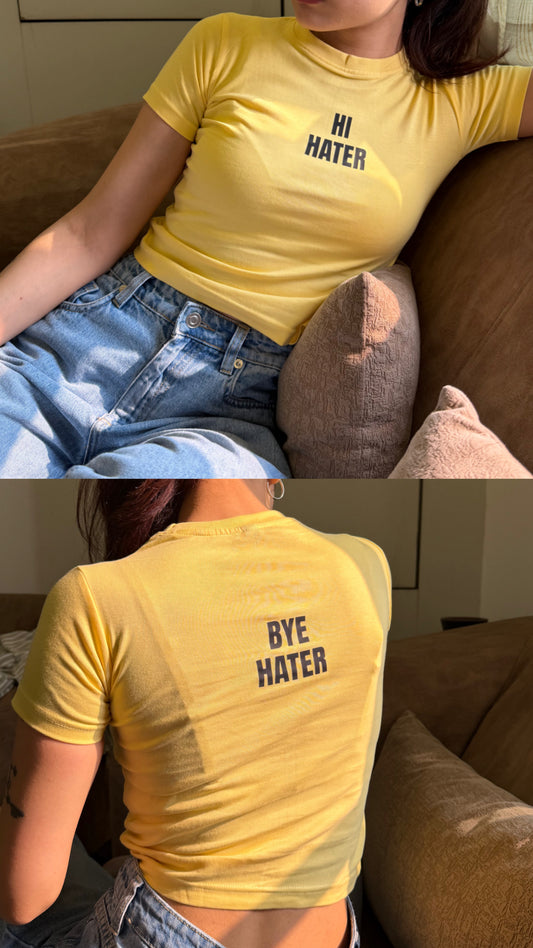Hi hater bye hater