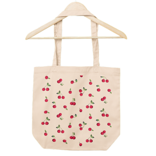 Cherry tote bag