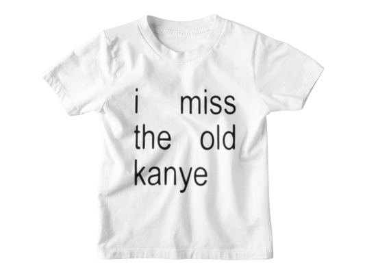 I miss the old kanye